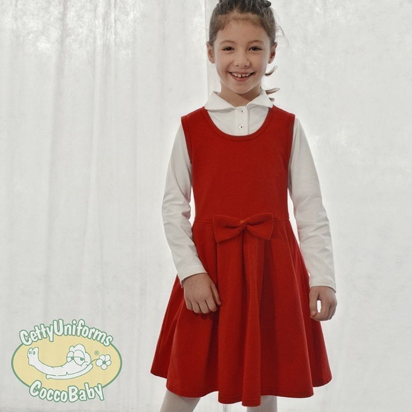 abbigliamento bambini made in Italy abito scamiciato bambina